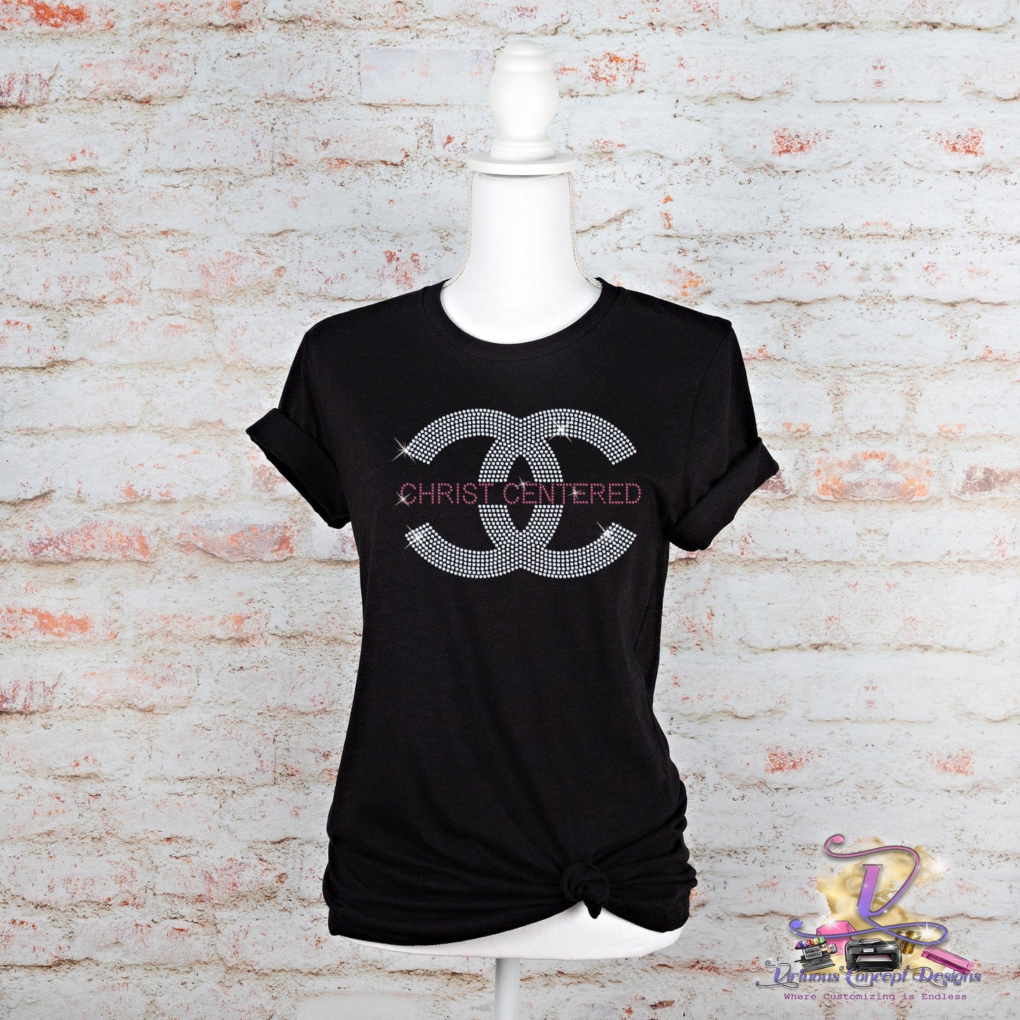Christ-Centered Rhinestone Shirt
