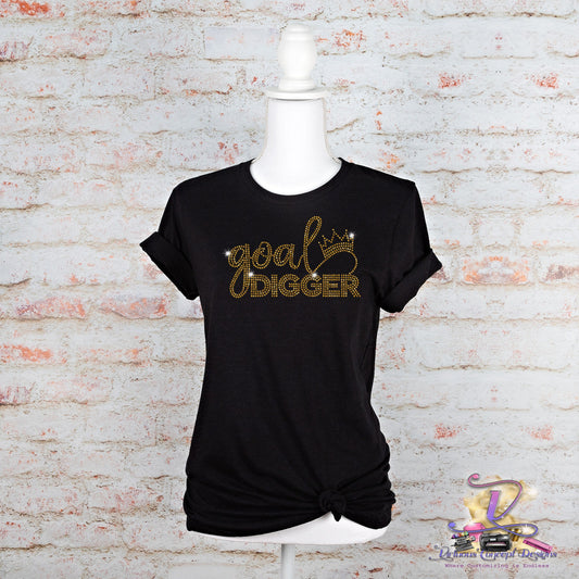 Goal Digger Rhinestone Shirt