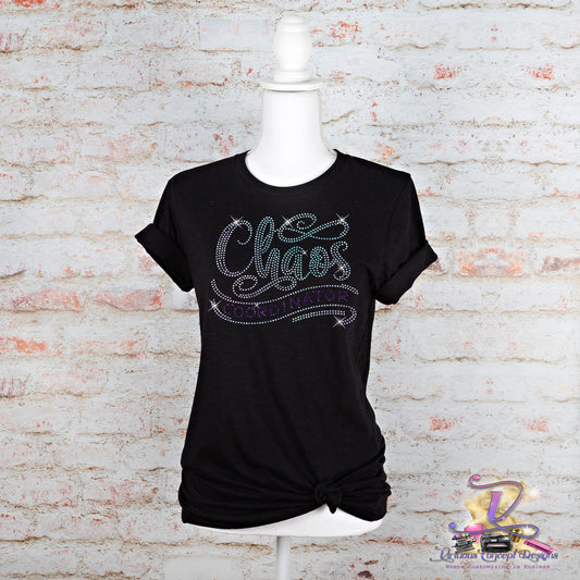 Chaos Coordinator Rhinestone Shirt