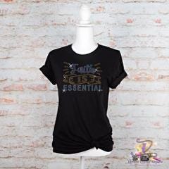 Faith is Essential Rhinestone Shirt