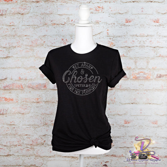 Chosen and Set Apart Rhinestone Shirt